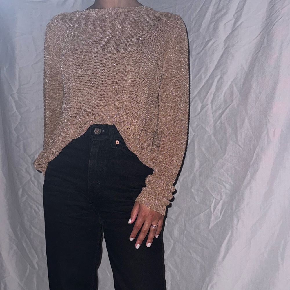 Angela Davis Glitter Sweater